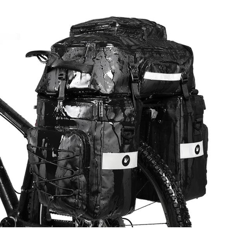 Велобаул Rhinowalk Transformer 3в1 65л RK19665 Black