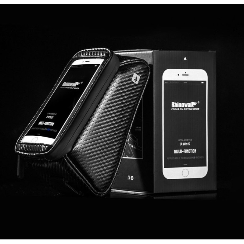 Велосумка Rhinowalk Bike Phone 1.5л RK18335 Matte Black