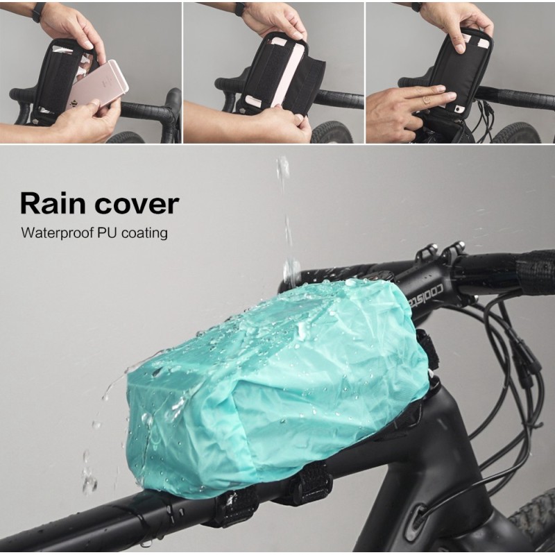 Велосумка Rhinowalk Bike Phone 1.5л RK18335 Matte Black