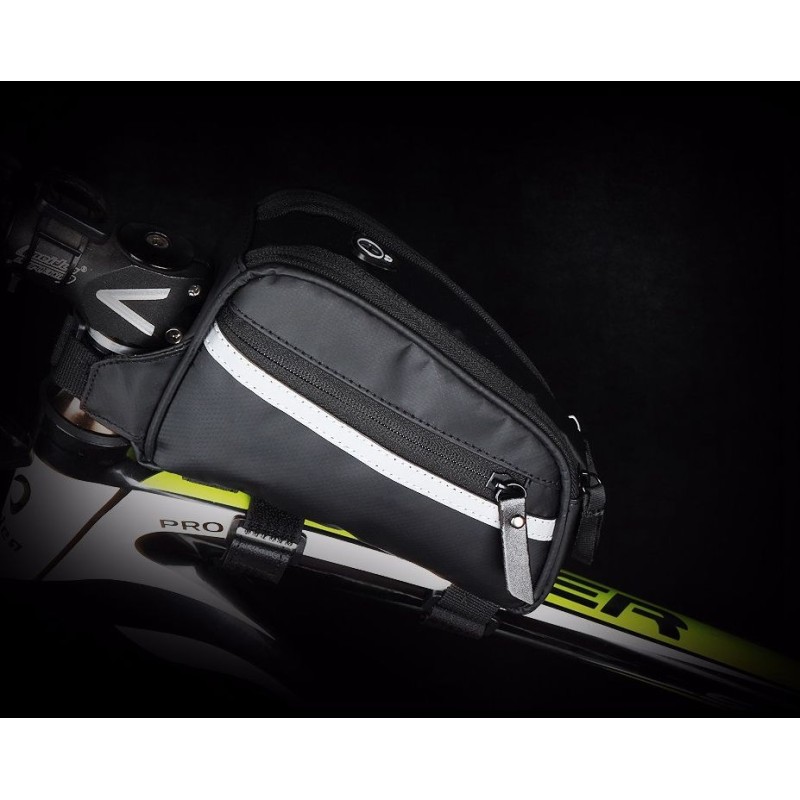 Велосумка на раму Rhinowalk Top Tube 1.3л T31 Matte Black