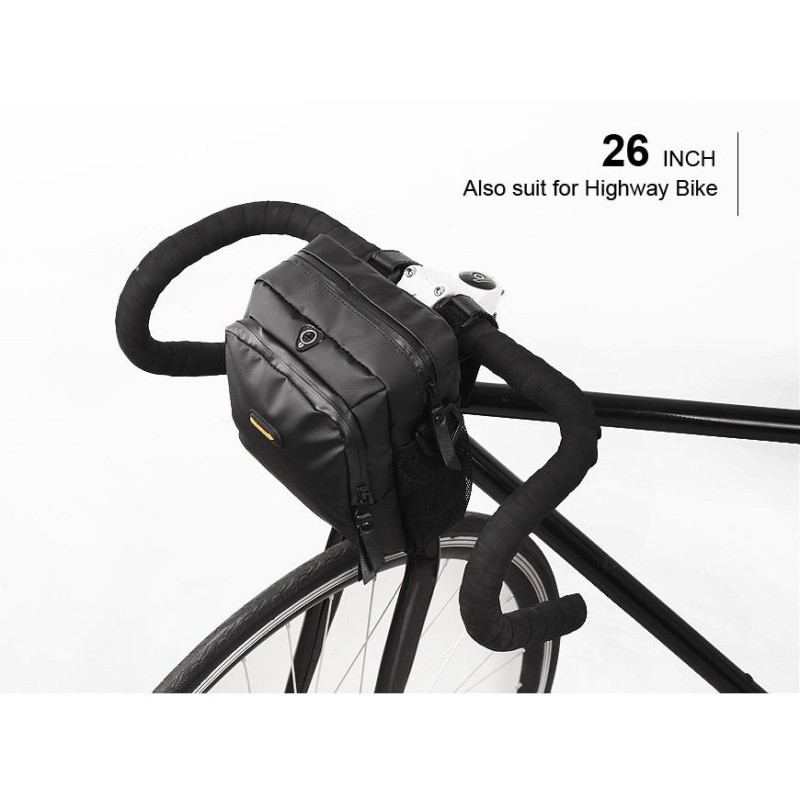 Велосумка на кермо Rhinowalk 3.5л T92 Carbon Black
