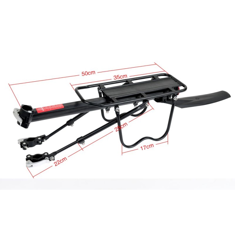 Багажник Rhinowalk 35см J001 Black