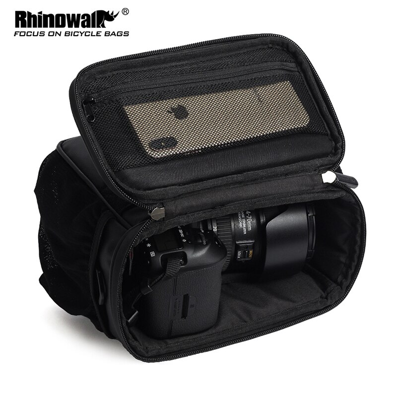 Велосумка на кермо Rhinowalk Multifunctional 4.5л RK18996T BM Black