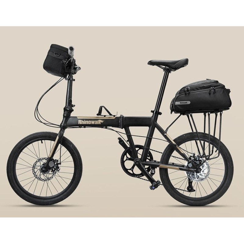 Велосумка на багажник Rhinowalk Multifunctional 12л RK6203 Black