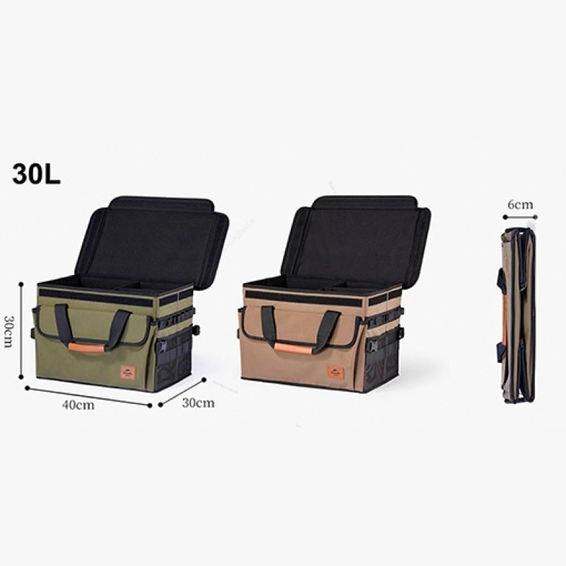 Сумка для кемпінгу Naturehike Folding Box 30л NH21SNX04 army green