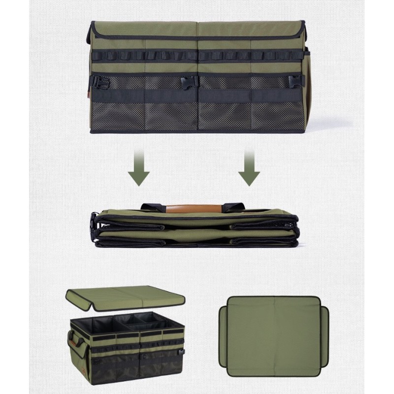 Сумка для кемпінгу Naturehike Folding Box 30л NH21SNX04 army green