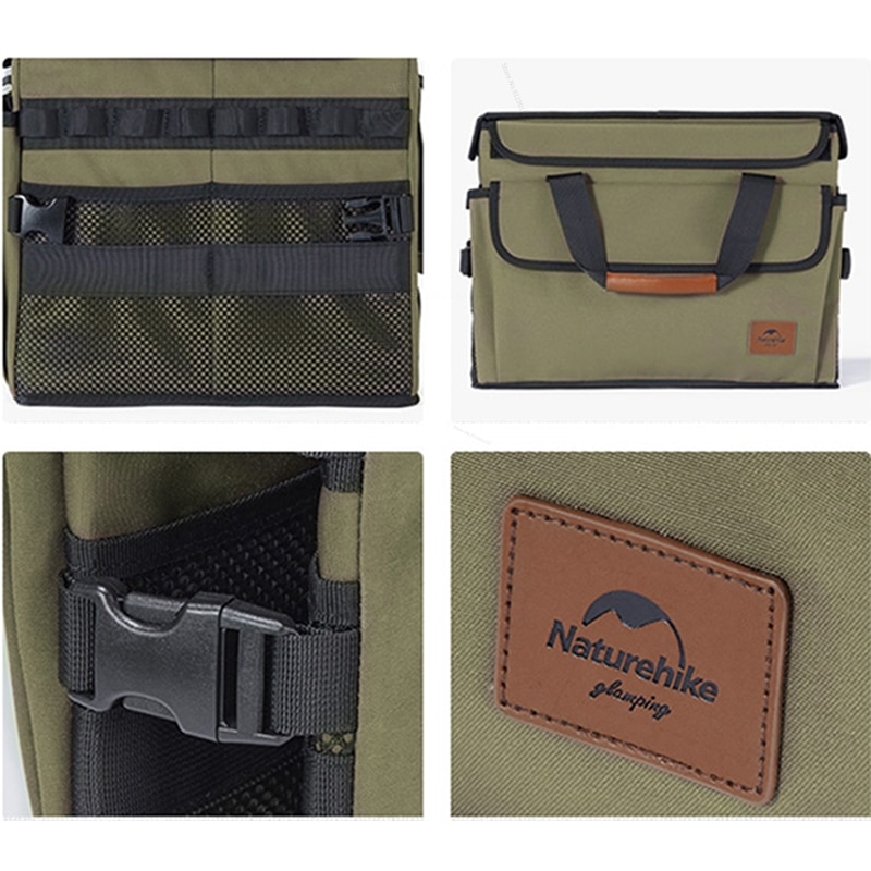 Сумка для кемпінгу Naturehike Folding Box 30л NH21SNX04 army green