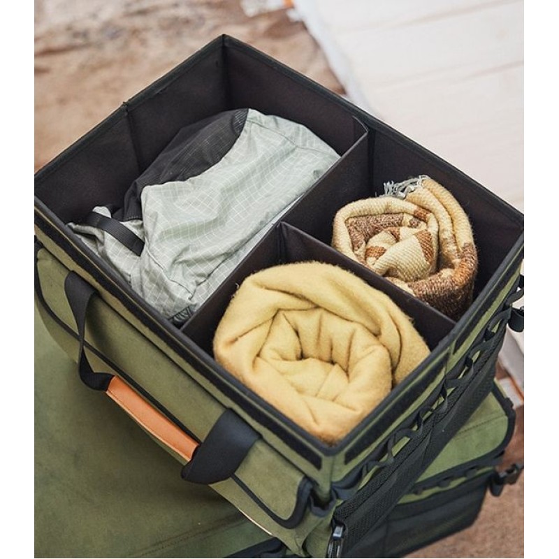 Сумка для кемпінгу Naturehike Folding Box 30л NH21SNX04 army green