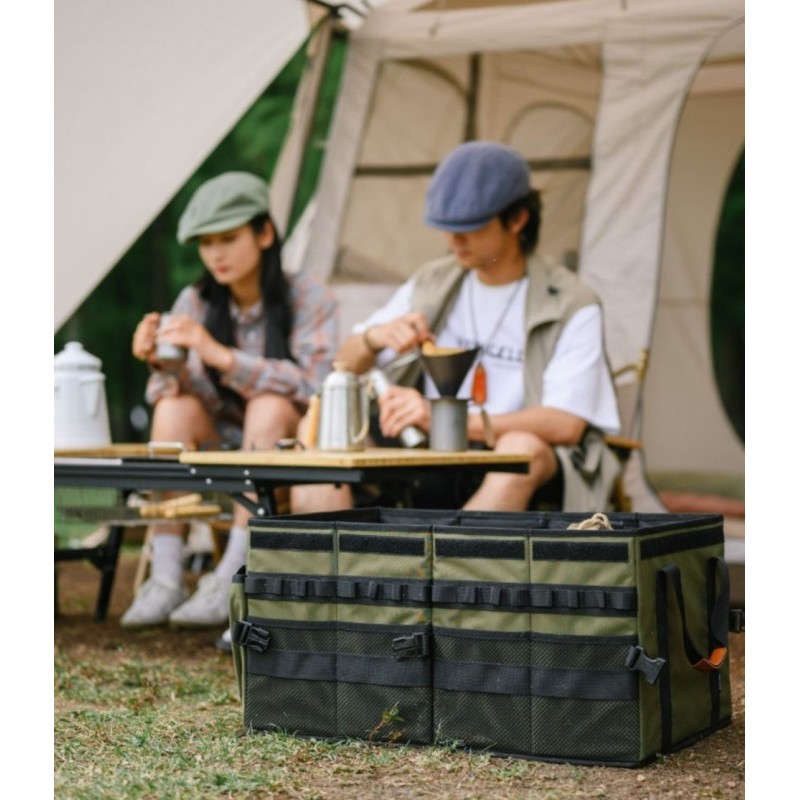 Сумка для кемпінгу Naturehike Folding Box 30л NH21SNX04 army green