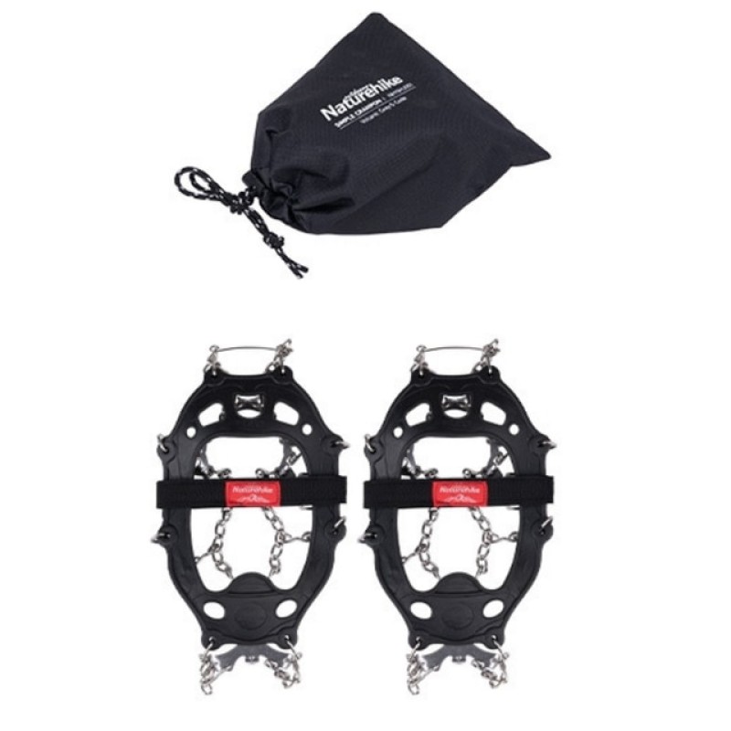 Кішки для трекінгу Naturehike розмір XL NH19HJ002 black