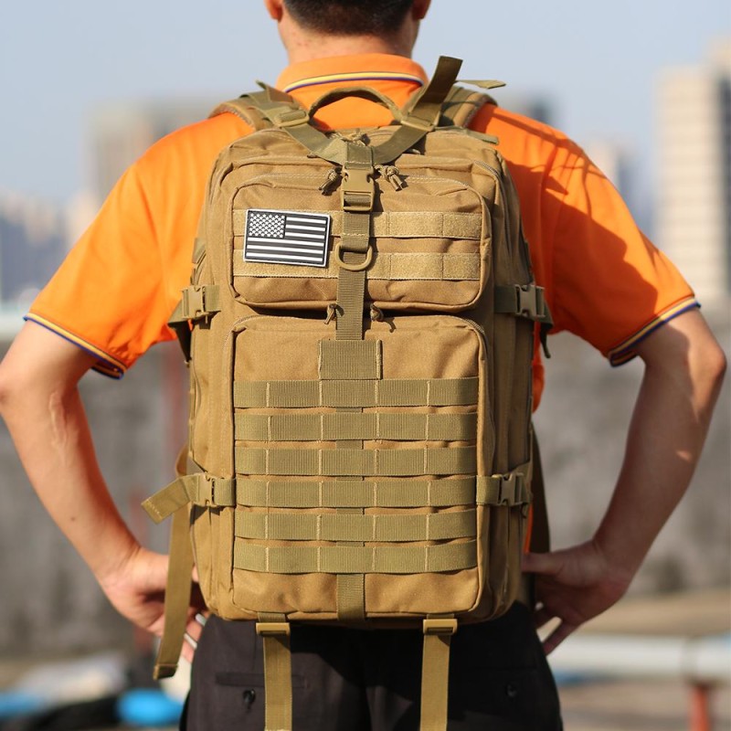 Рюкзак тактичний Smartex 3P Tactical 45 ST-096 khaki