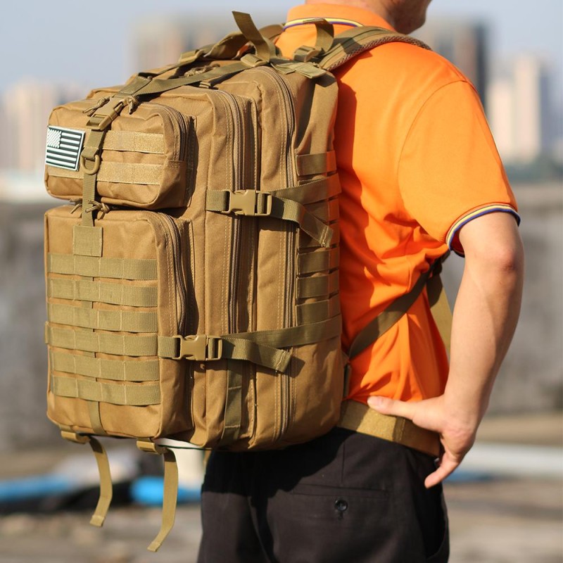 Рюкзак тактичний Smartex 3P Tactical 45 ST-096 khaki