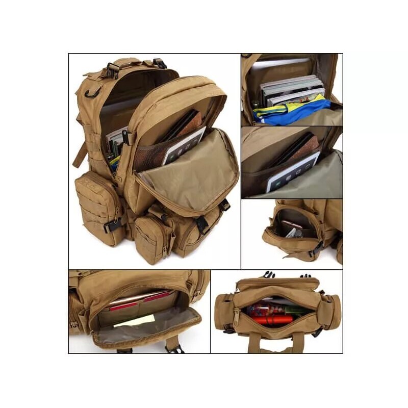 Рюкзак тактичний Smartex 3P Tactical 55 ST-002 cp camouflage