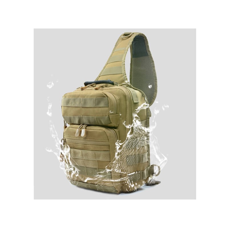 Сумка тактична через плече Smartex 3P Tactical 12 ST-102 khaki