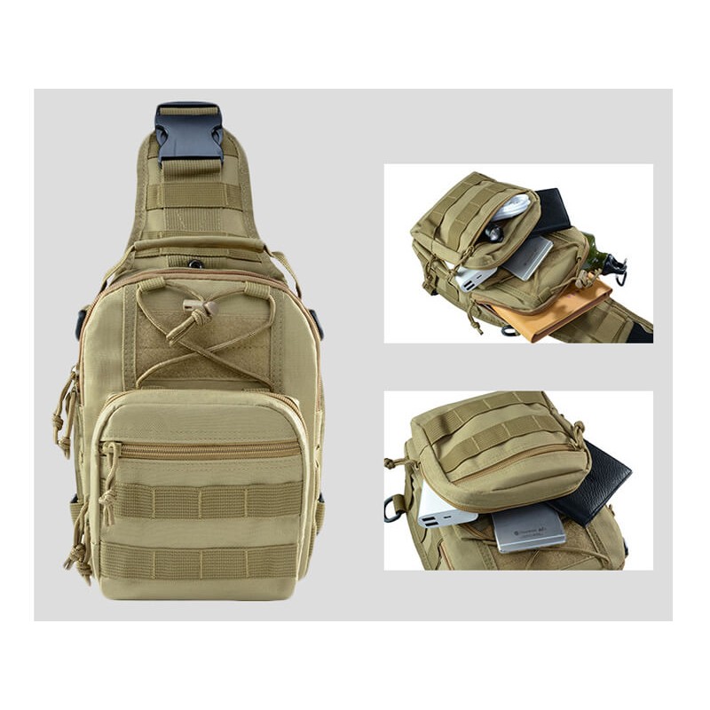 Сумка тактична через плече Smartex 3P Tactical 10 ST-050 army green