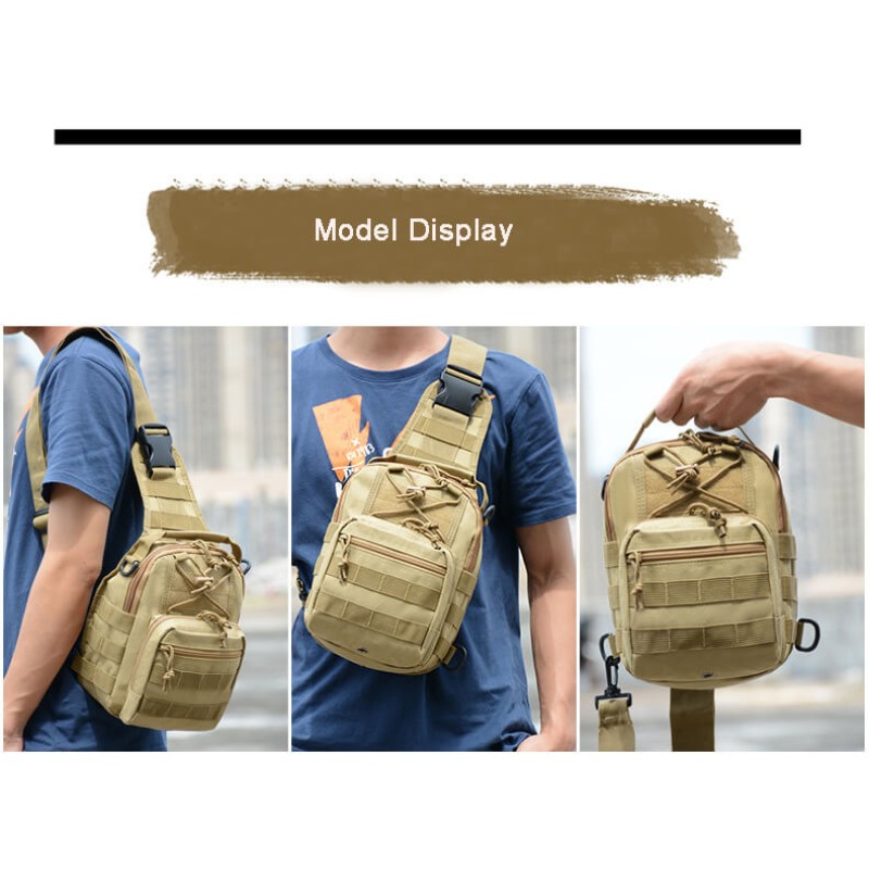 Сумка тактична через плече Smartex 3P Tactical 10 ST-050 army green