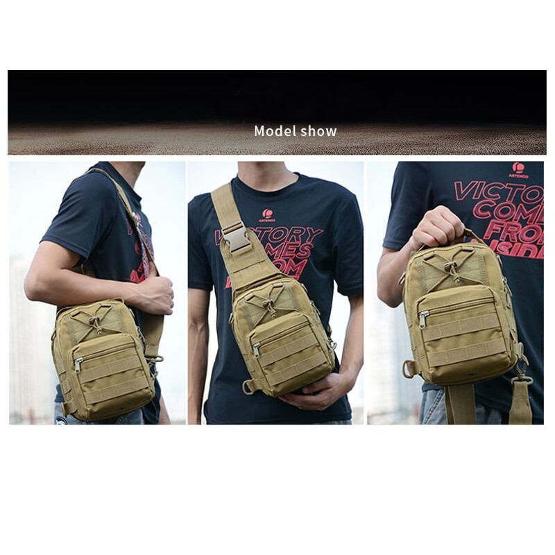 Сумка тактична через плече Smartex 3P Tactical 10 ST-060 black