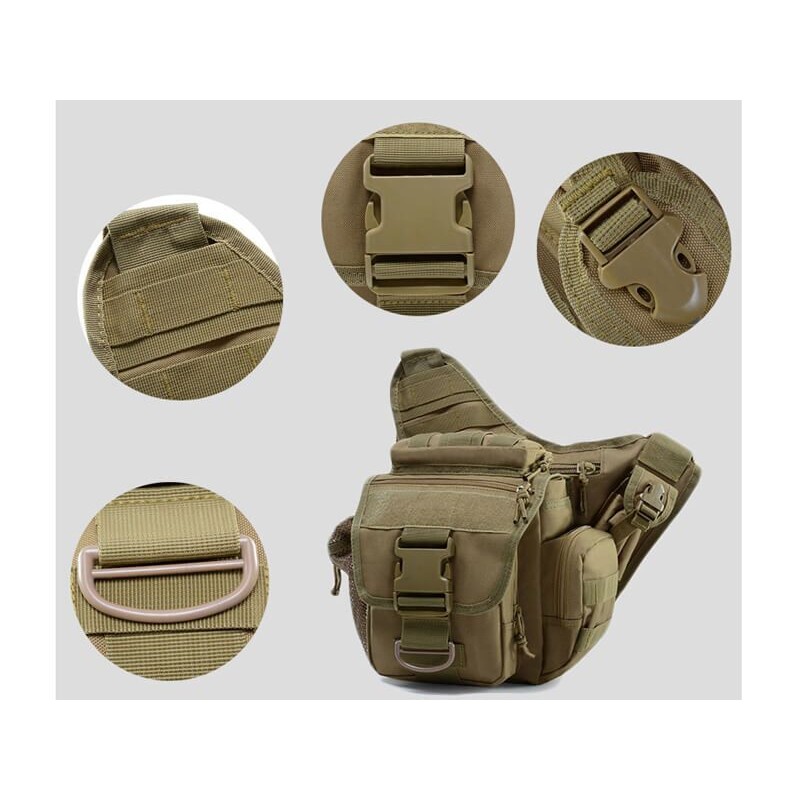 Сумка на плече Smartex 3P Tactical 10 ST-011 khaki