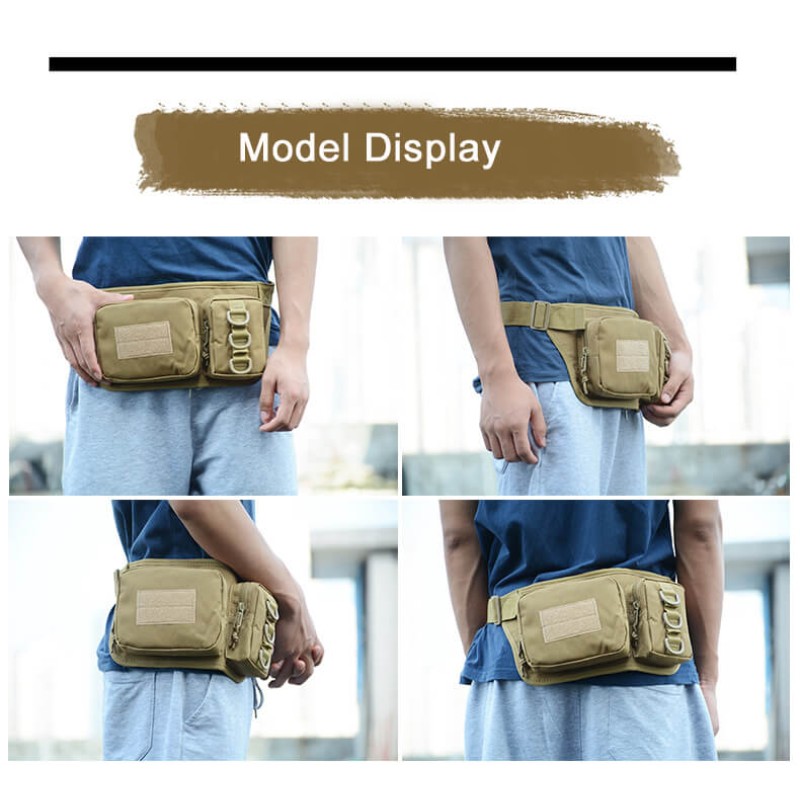 Сумка поясна Smartex 3P Tactical 3 ST-026 khaki