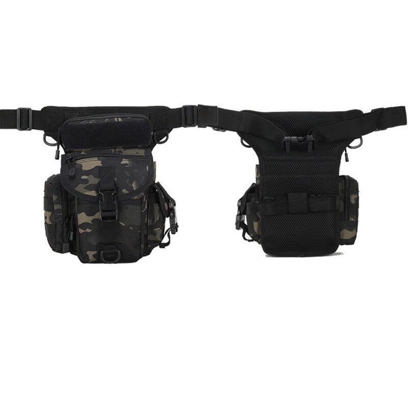 Сумка на ногу Smartex 3P Tactical 10 ST-1003 black cp camouflage