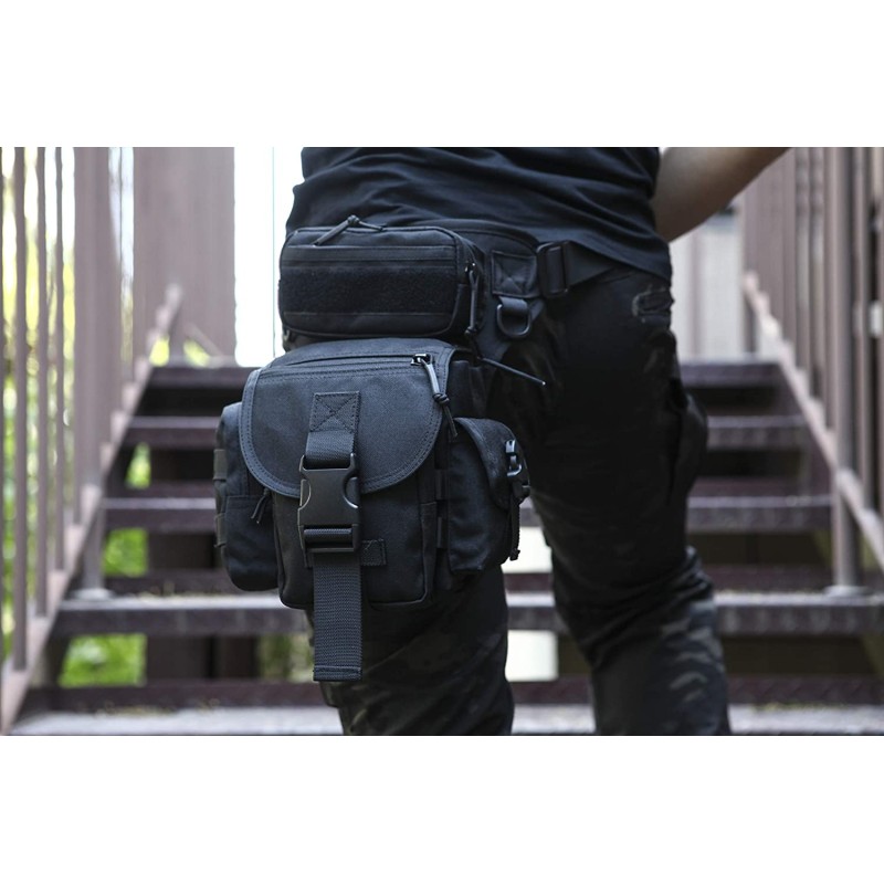 Сумка на ногу Smartex 3P Tactical 10 ST-1003 black cp camouflage