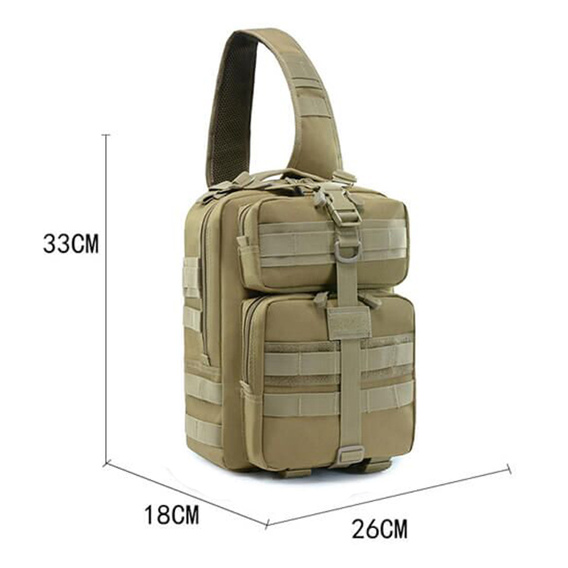 Сумка тактична через плече Smartex 3P Tactical 15 ST-089 khaki