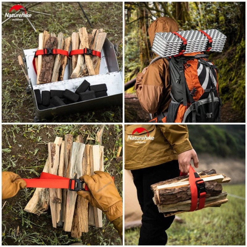 Стяжка багатофункціональна Naturehike NH20HJ004 Red