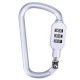 Замок з паролем D type Naturehike NH20GS001 Black