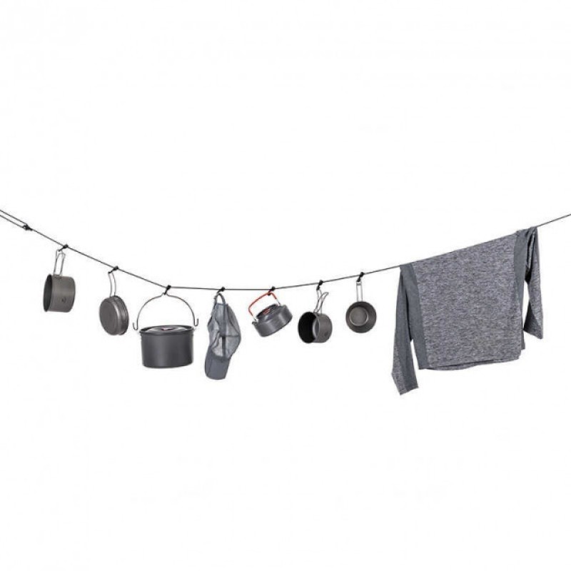Шнур господарський Naturehike Rope Camping 4 м NH19PJ040 dark grey