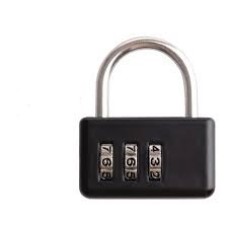 Міні-замок з кодом Naturehike Travel lock S-9D Naturehike NH20SJ001 black