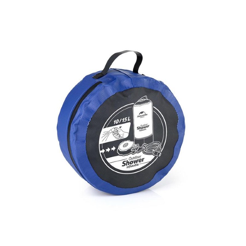 Душ похідний Naturehike 11 л NH17L101-D Black