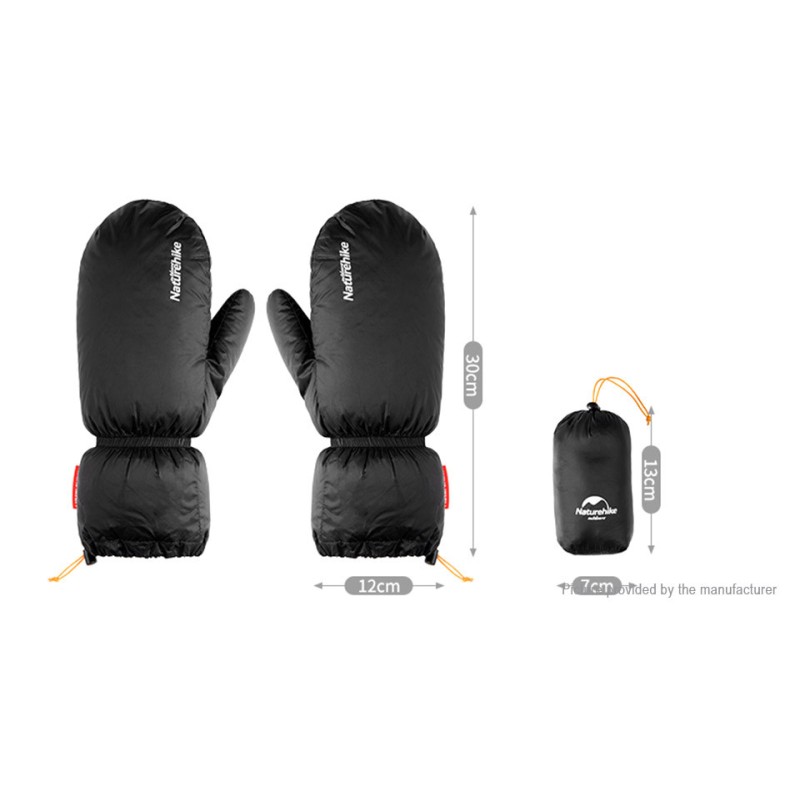 Пухові рукавиці Naturehike GD 2018 NH18S022-T black