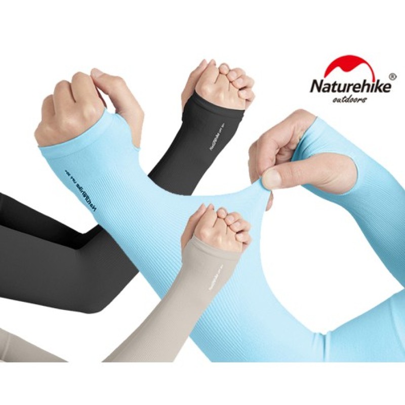 Нарукавники Naturehike NH18X001-T SL01 Anti-UV sleeves black
