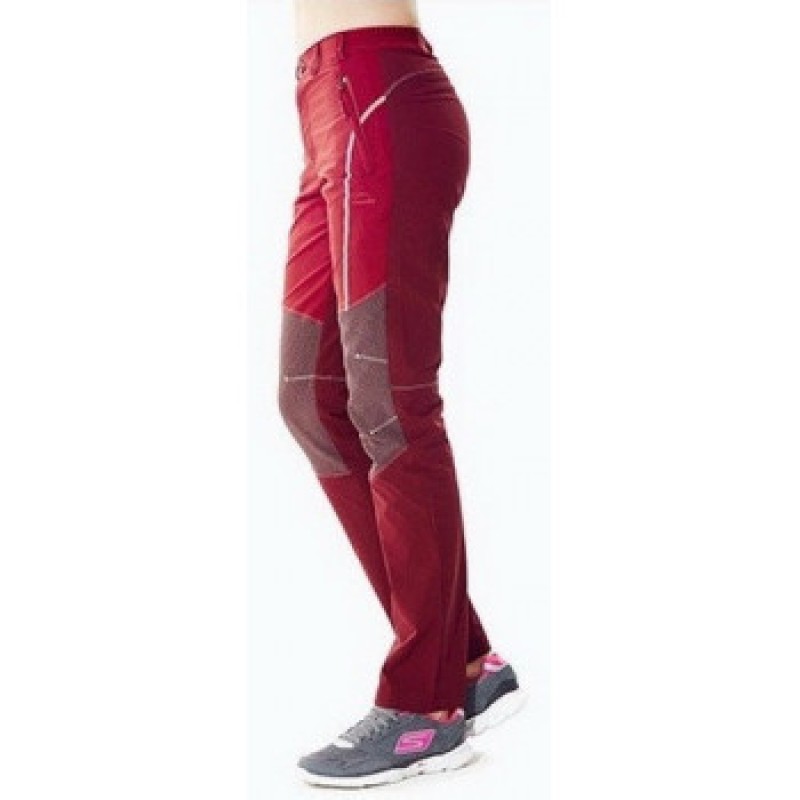 Штани Naturehike 2-кольорові (трекінгові) жіночі S NH15K001-X Red