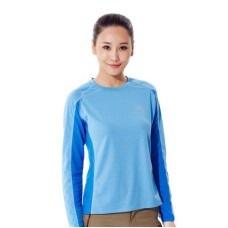 Термофутболка з довгим рукавом Футболка Naturehike NH жіноча NH15S005-P M bonnie Blue