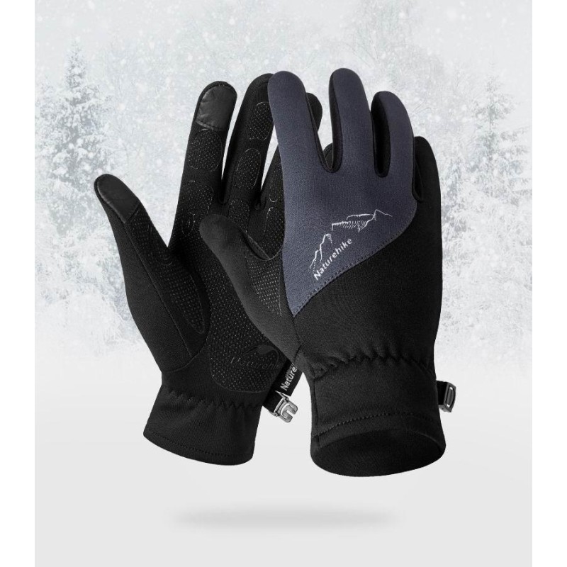 Флісові рукавиці Naturehike L NH17S004-T Grey