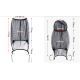 Антимоскитна сітка Naturehike NH19F005-Z Black-with roof