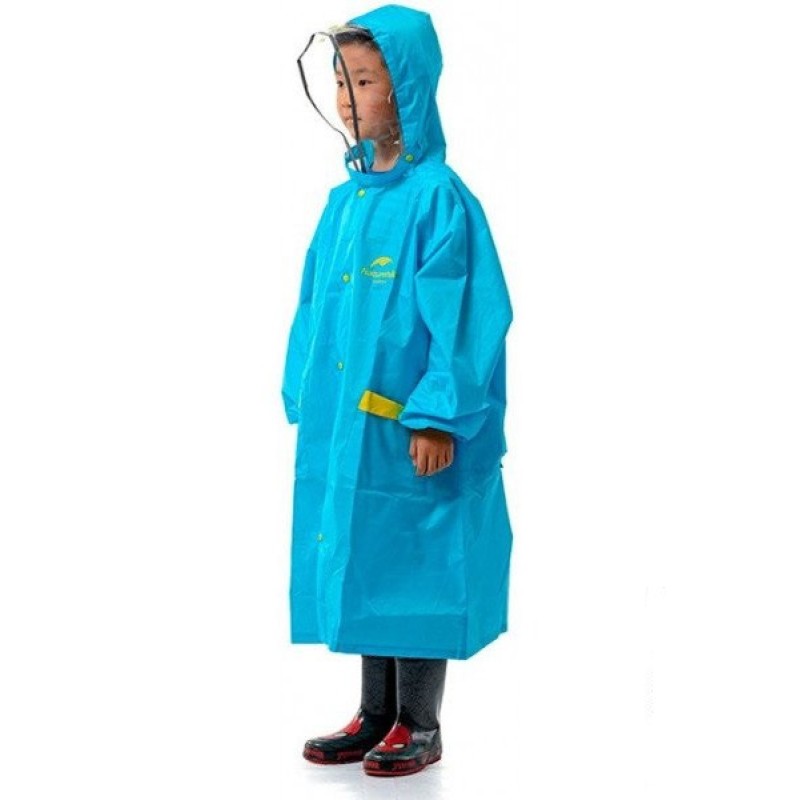 Накидка від дощу дитяча Naturehike Raincoat for boy L NH16D001-M Blue