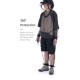 Антимоскитний костюм 20FSPJ (coat+pants+gloves) NH20FS037 black