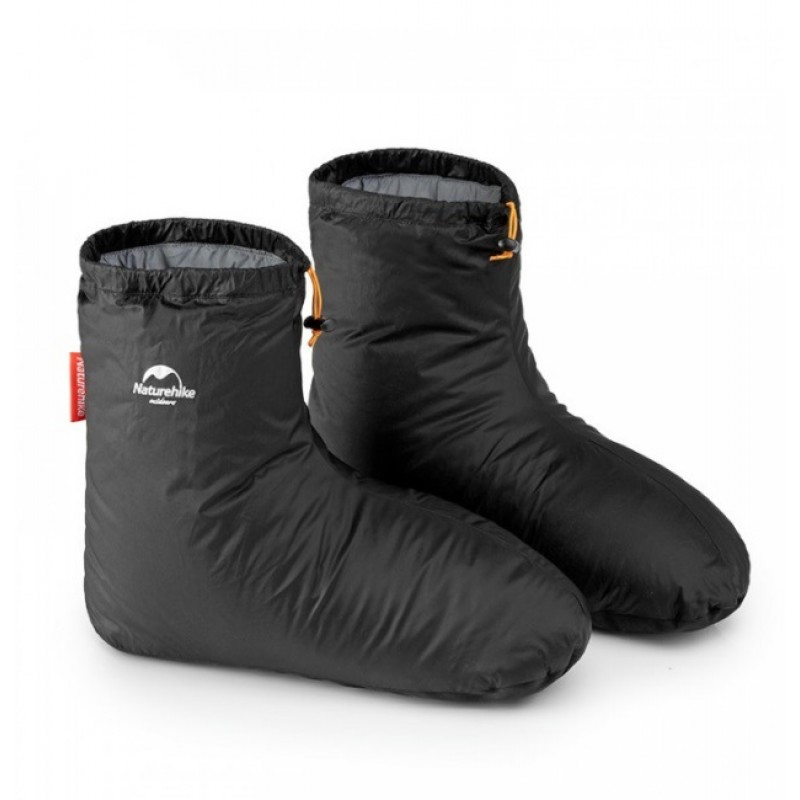 Пухові шкарпетки-чуні Naturehike GD 2018 M NH18S022-T black