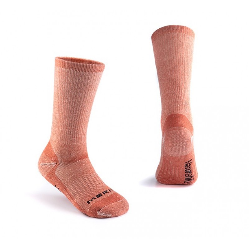 Шкарпетки трекінгові Naturehike Merino wool New 39-43L NH20FS048 Khaki