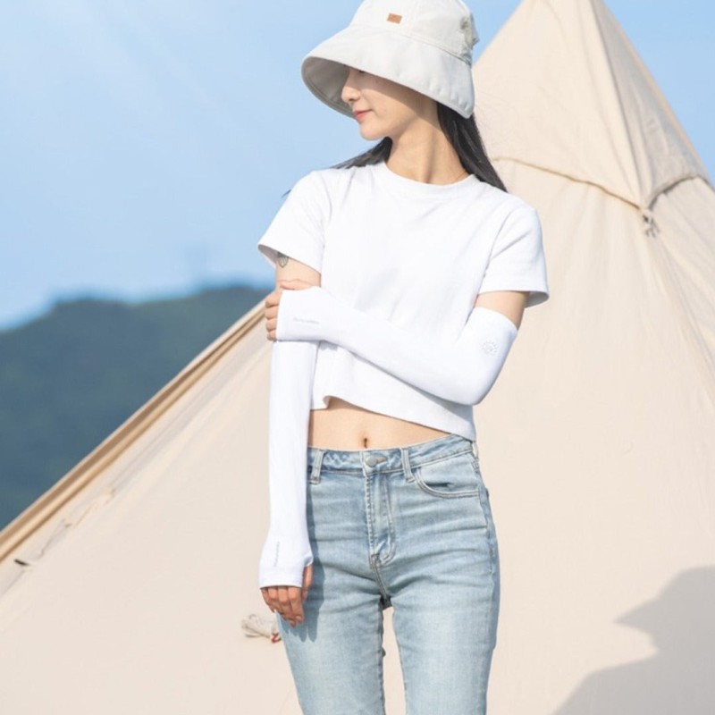 Нарукавники Elongate sleeves NH21FS002 White