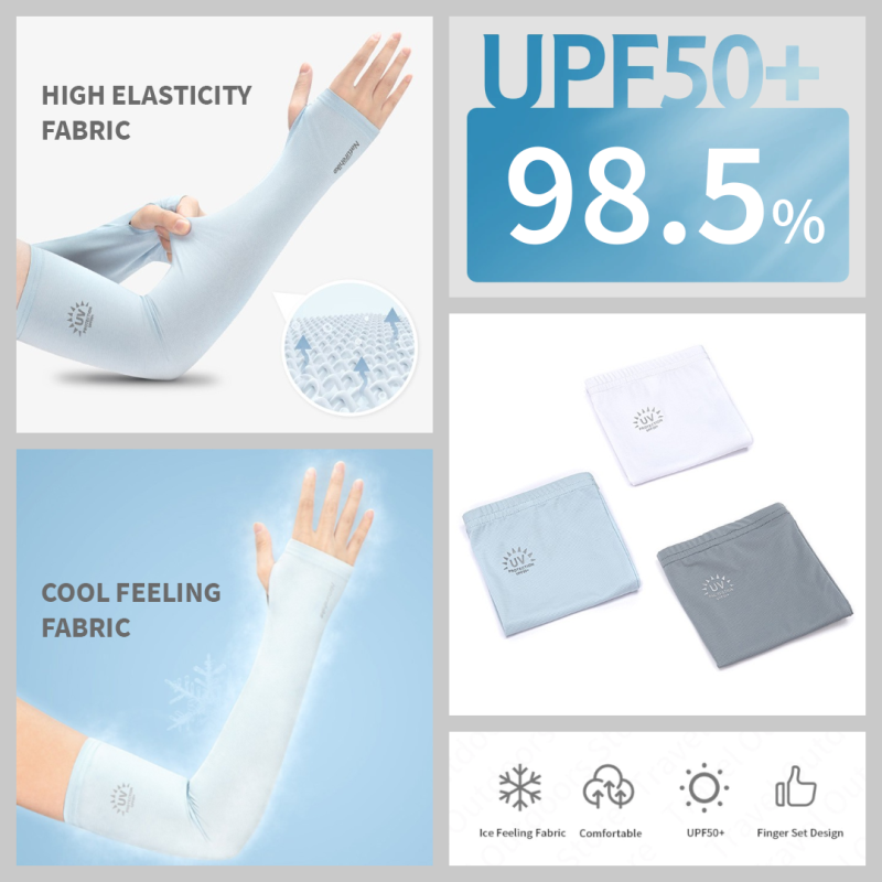 Нарукавники Elongate sleeves NH21FS002 White