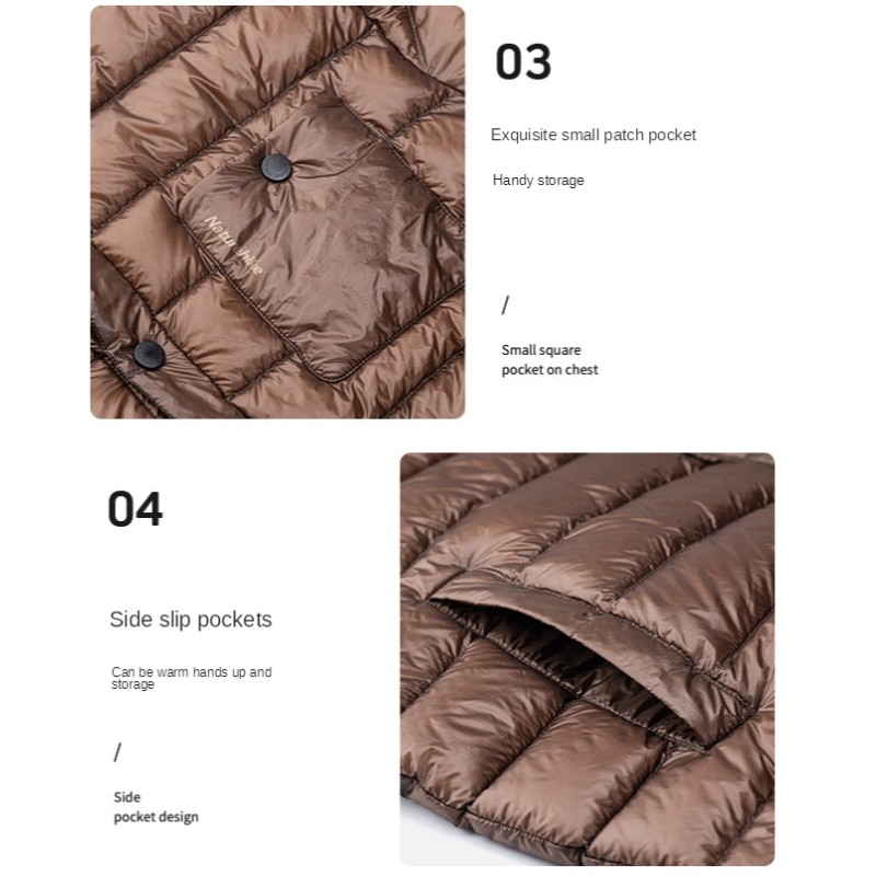 Жилетка чоловіча Naturehike XL NH20FS049 Black