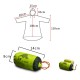 Пончо-дощовик 3F UL GEAR 15D nylon Sleeve orange