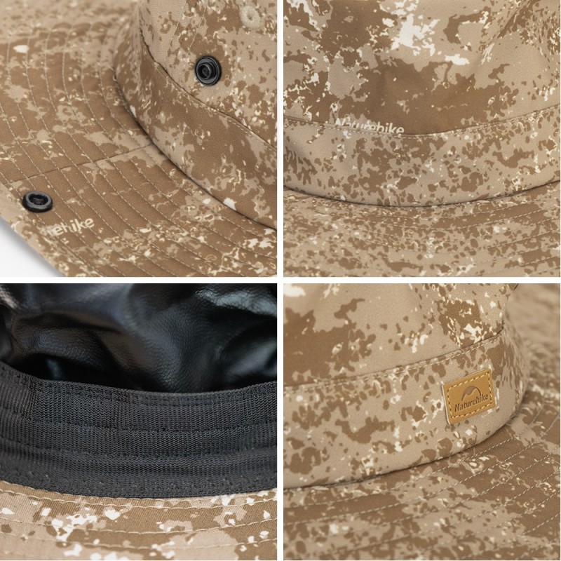 Панама Naturehike NH21FS532 Fisherman hat UPF 50+ brown