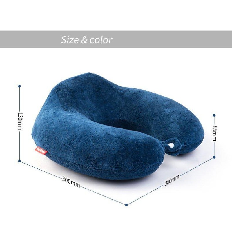 Подушка Naturehike Memory Foam U-Shaped Pillow NH15T089-Z Dark Blue