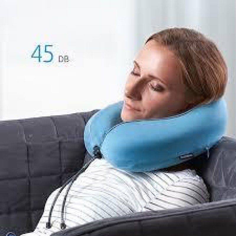 Подушка Naturehike масажна Vibrating Massage Pillow NH18Z060-T Blue