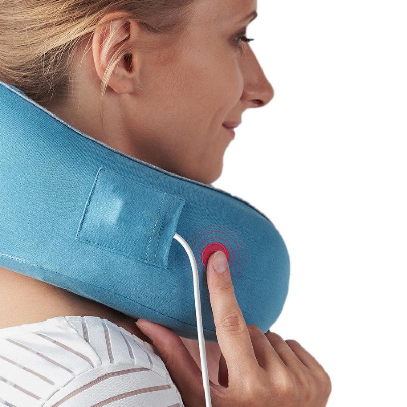 Масажна подушка Naturehike Vibrating Massage Pillow NH18Z060-T grey