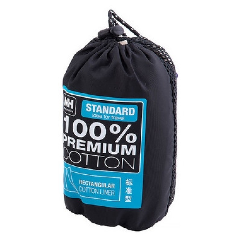 Вкладиш Naturehike NH15S012-D (спальний мішок) Cotton Standart milk green